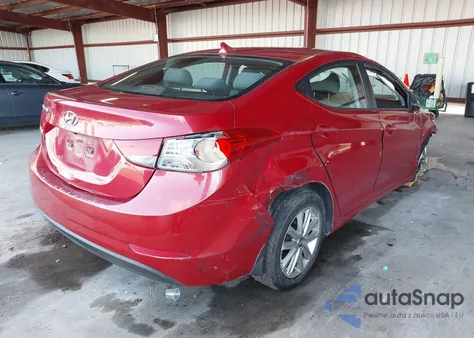 2015 Hyundai Elantra Se from USA, damaged, VIN KMHDH4AE4FU303646